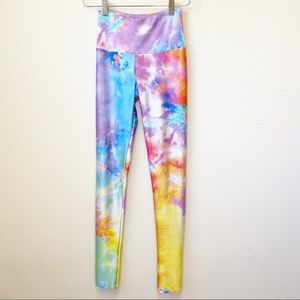 GOLDSHEEP Rainbow Tie Dye Leggings pants yoga
